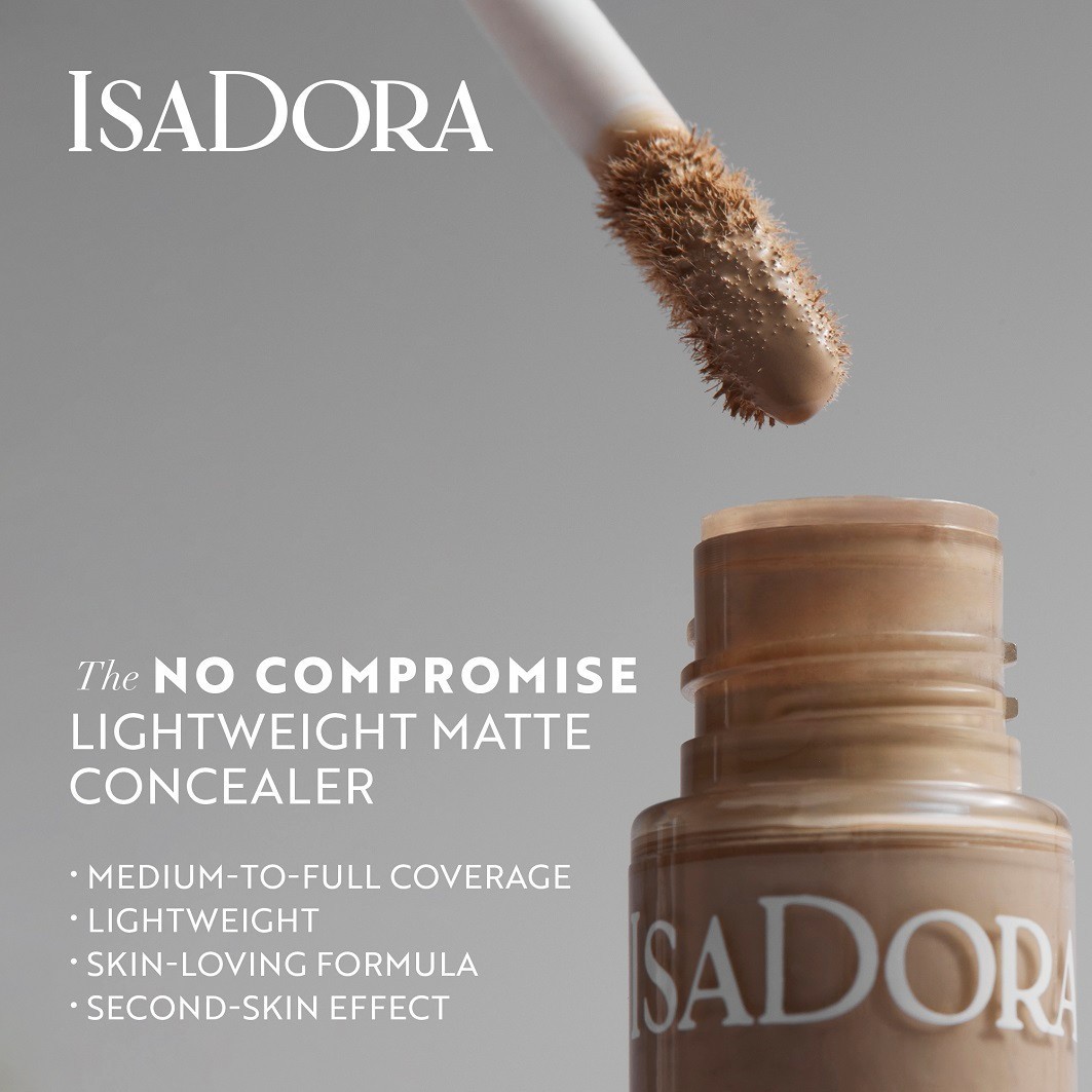 Isadora Concealer No Compromise Svetlejší, matný korektor – 10 ml