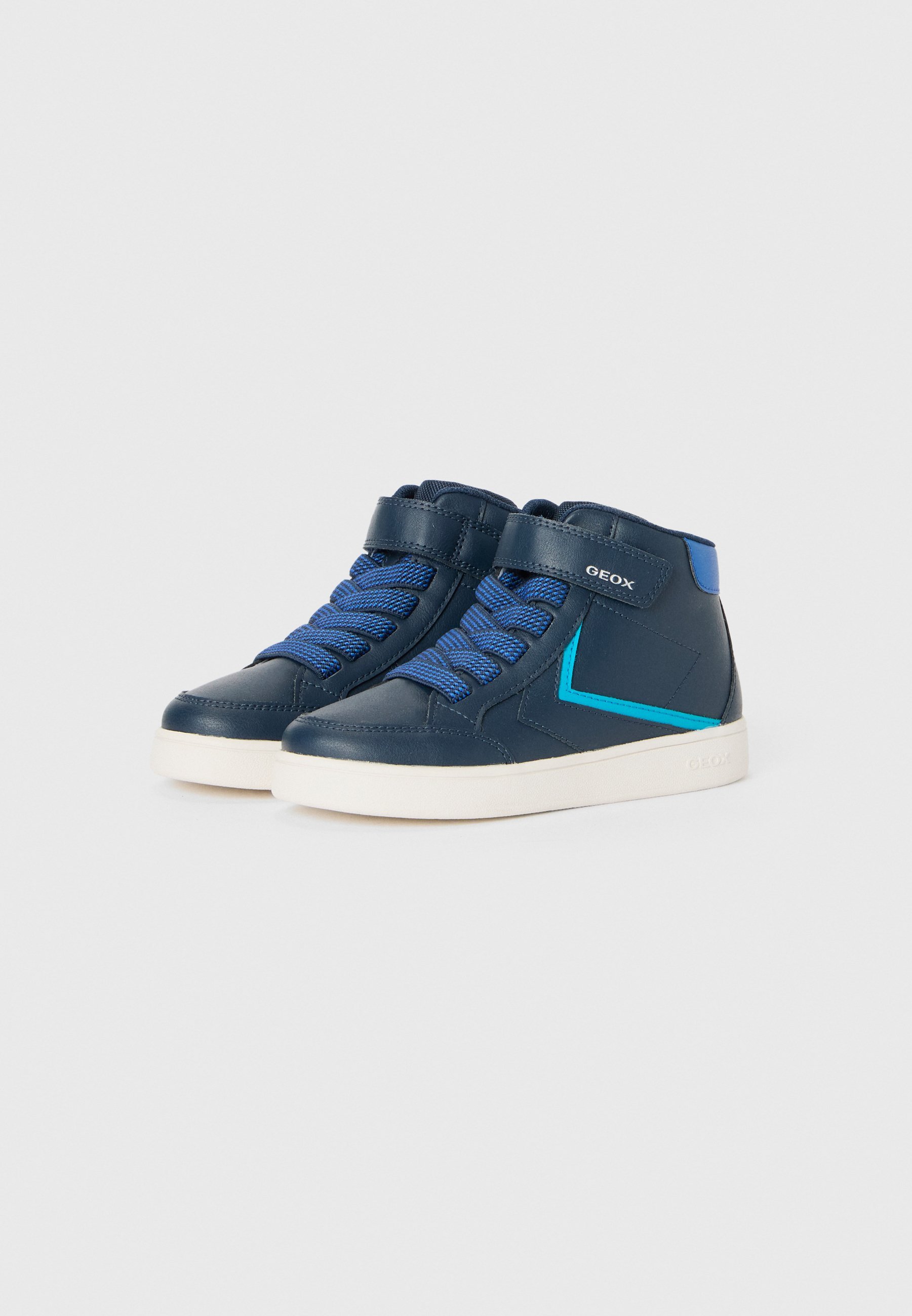 Geox ECLYPER - High-top trainers - navy/blue
