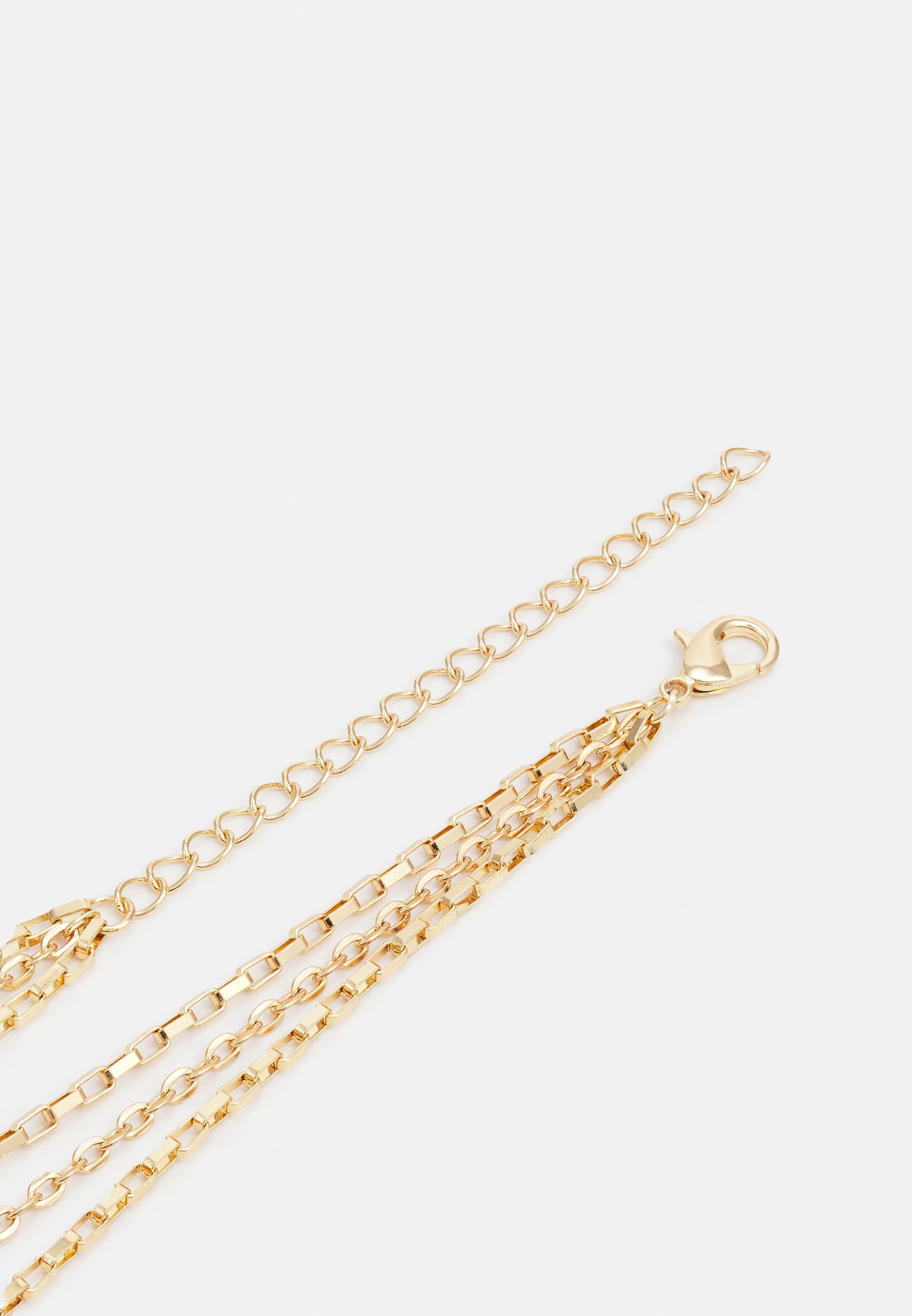 Urban Classics Naszyjnik z amuletem warstwowym UNISEX - Naszyjnik - w kolorze złotym