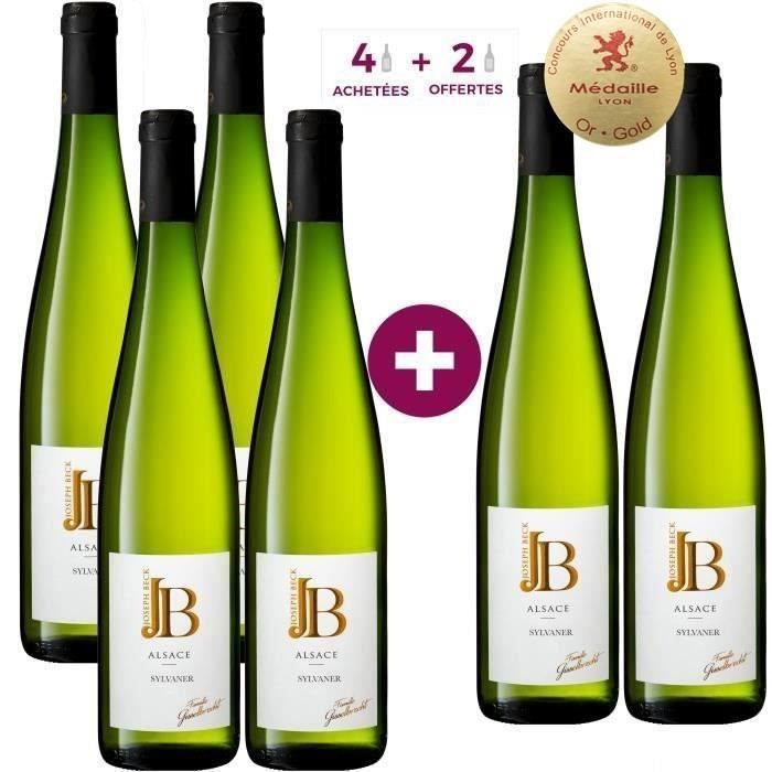 Joseph Beck Alsace Sylvaner - Vin blanc d'Alsace 2023 x6