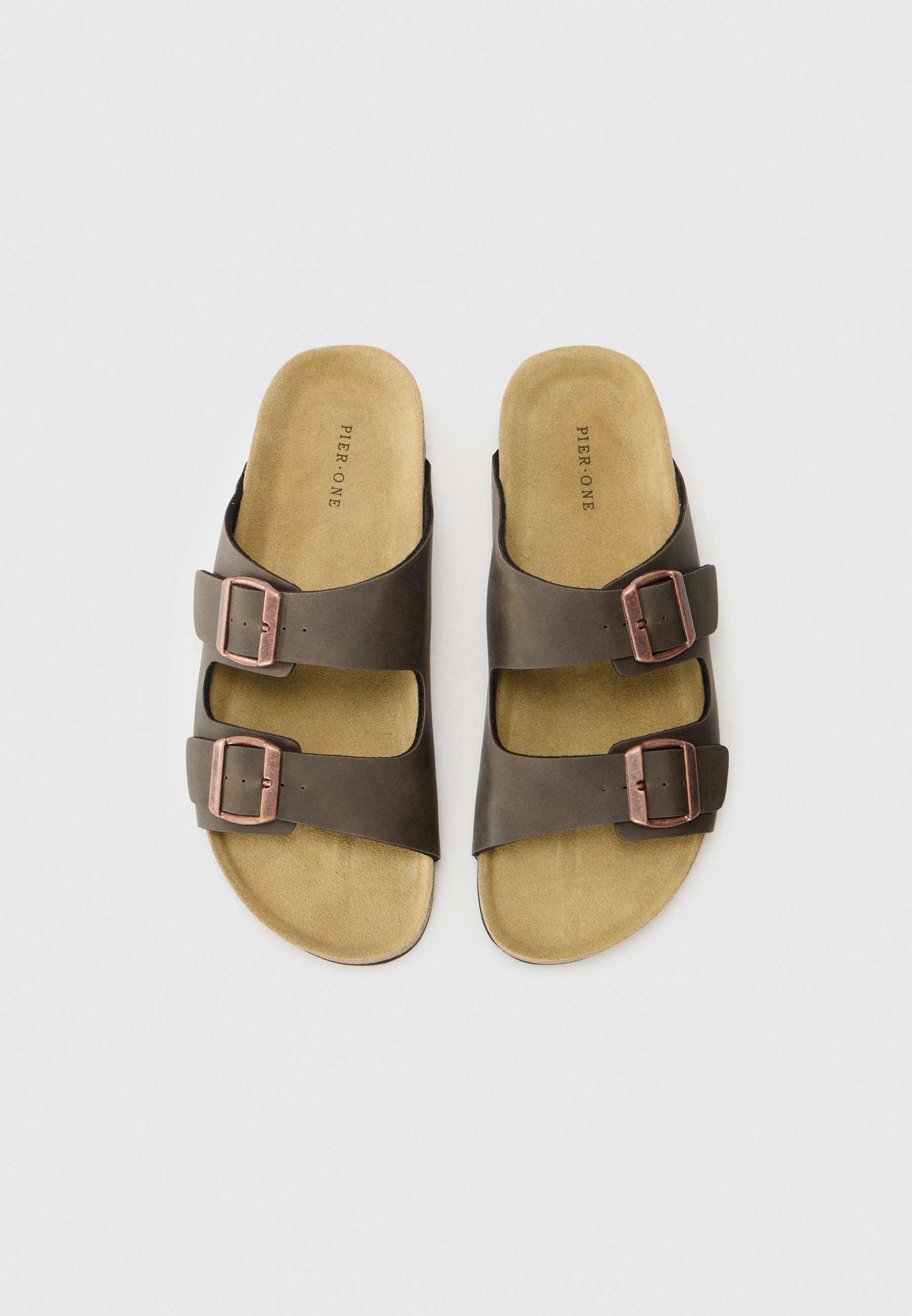 Pier One UNISEX - Muiltjes - bruin