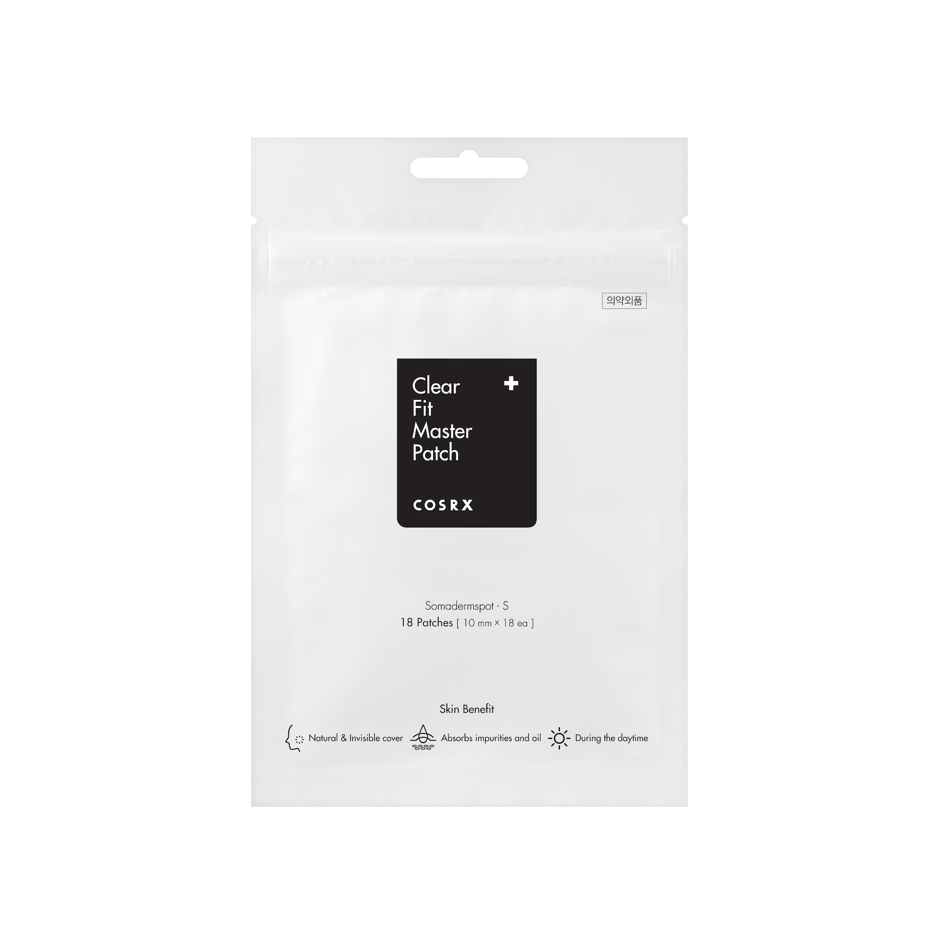 Master Patch Clear Fit Tratament pentru pete 18 bucăți - COSRX