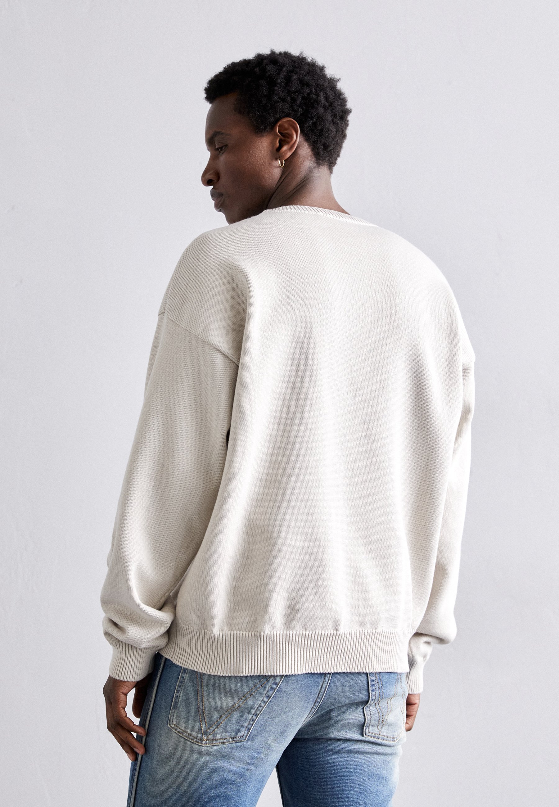 DSQUARED2 ICON ICON JUMPER - Trui - gebroken wit
