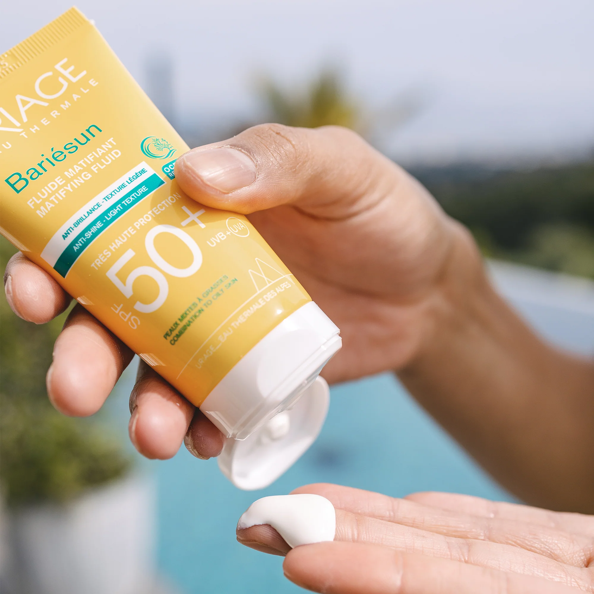 BARIESUN Fluido Mat Viso SPF50+ - Solare viso alta prot.