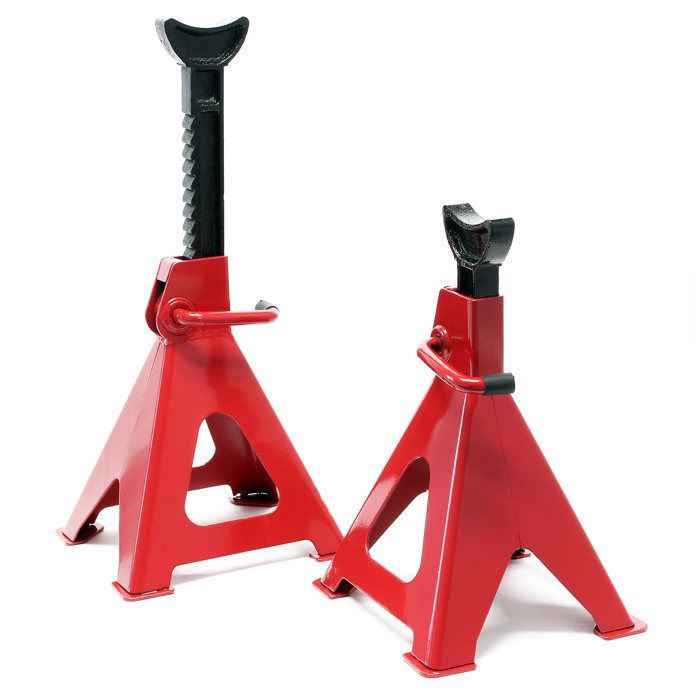 Soportes elevadores de altura regulable, tamaño kit, capacidad de carga de 3000 kg cada uno.