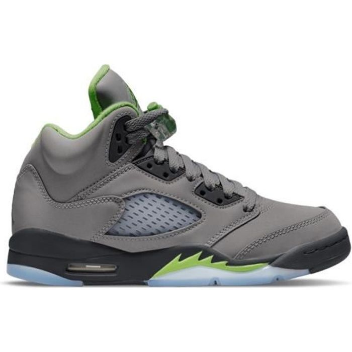 Baloncesto - NIKE - Air Jordan 5 Retro Gris - Mujer/Adulto - Estabilizadas - Transpirables
