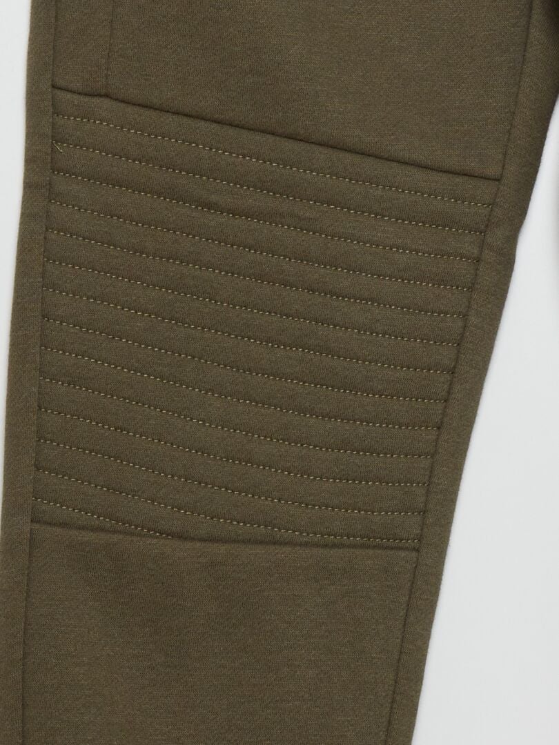 Fleece joggingbroek - kaki