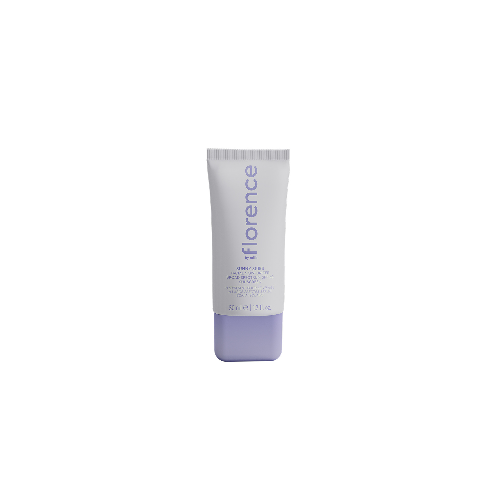 Cremă hidratantă facială Sunny Skies cu spectru larg SPF30 50 ml - Florence By Mills