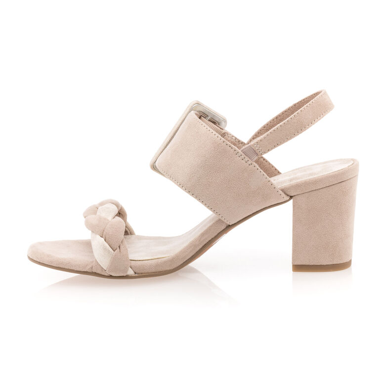 Beige Damen-Sandalen / Zehenfreie Schuhe