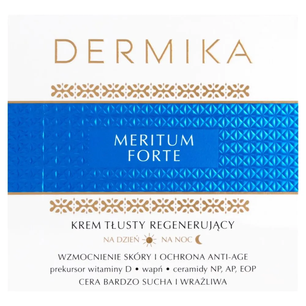 Dermika Meritum Forte Krem tłusty regenerujący na dzień i na noc
