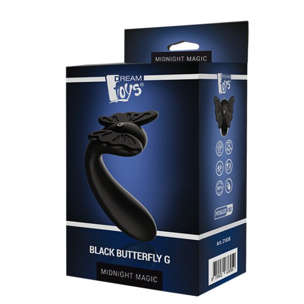 Dream Toys Midnight Magic - Musta Perhonen G