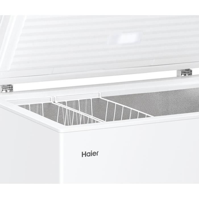 Chest freezer - HAIER - Series 5 HCE301E - Energy Class E - 300 L - 89.5 x 111 x 62 cm - White