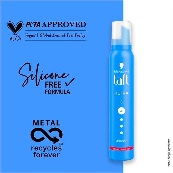 Taft Ultra Level 4 pjena za kosu 200ml