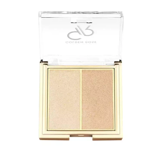Golden Rose So Glow! podwójny rozświetlacz do twarzy 101 Starlight 2 x 3,2 g