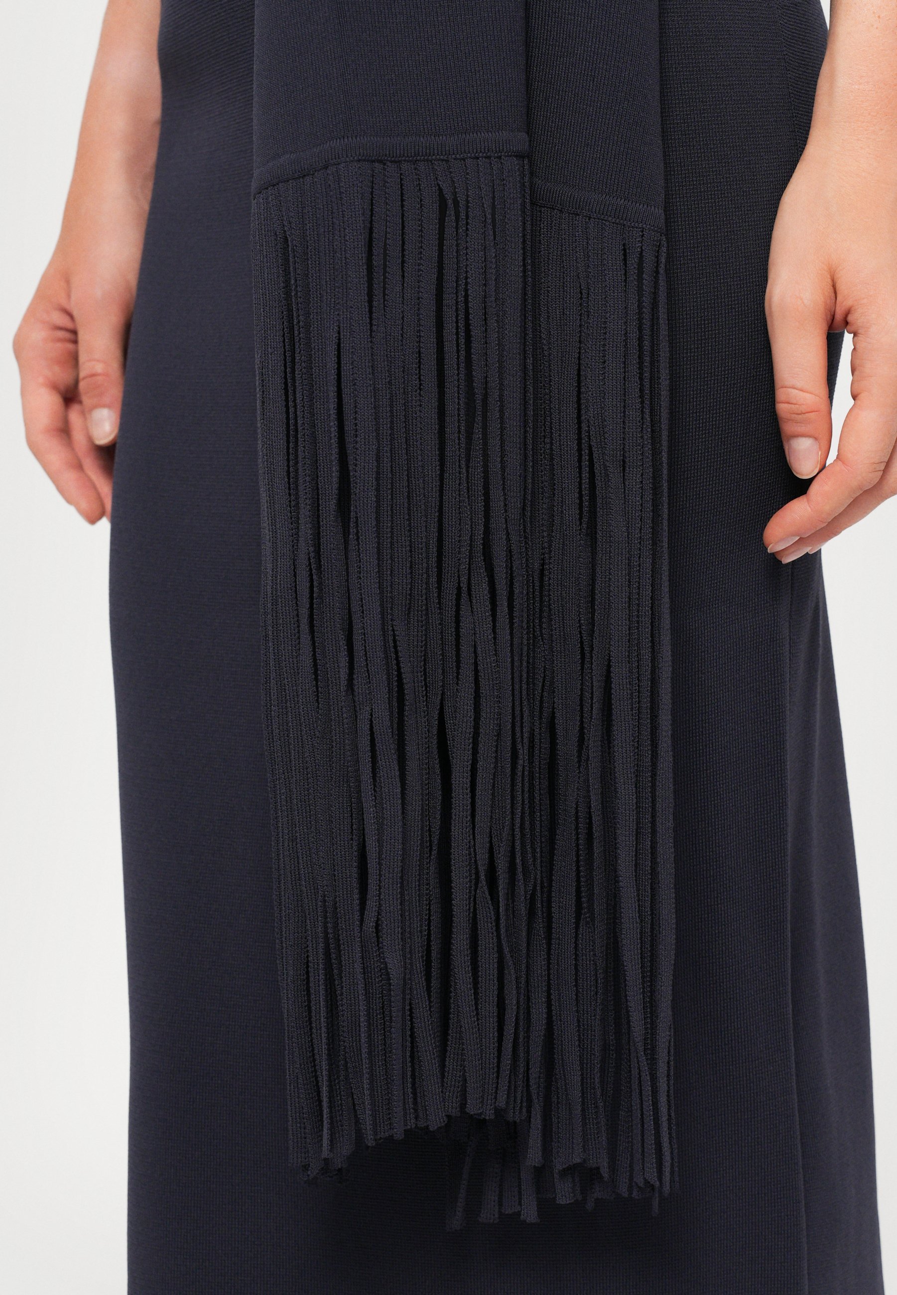 Cult Gaia CAIA DRESS - Svetrové šaty - black