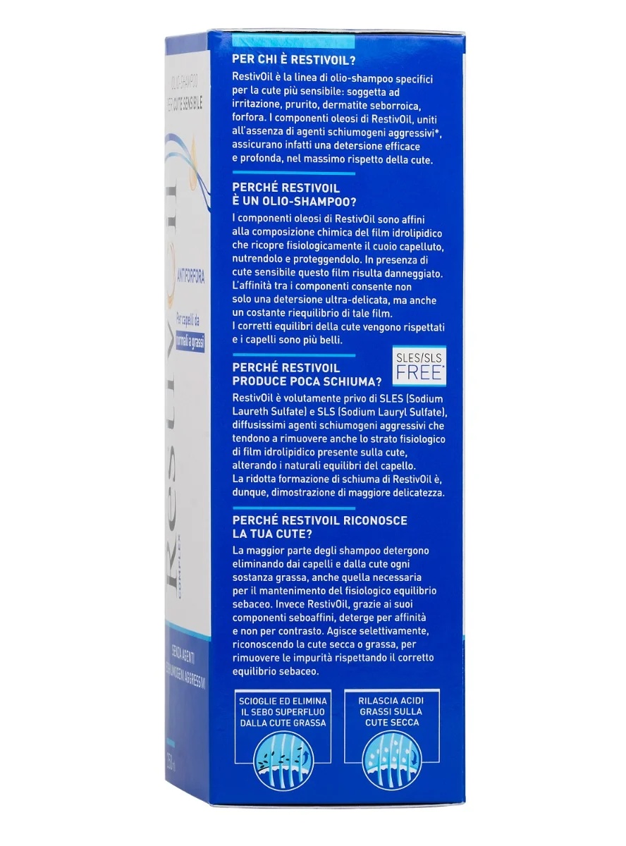 RESTIVOIL Restivoil OlioShampoo Complex 250 ml Anti-Schuppen-Behandlung