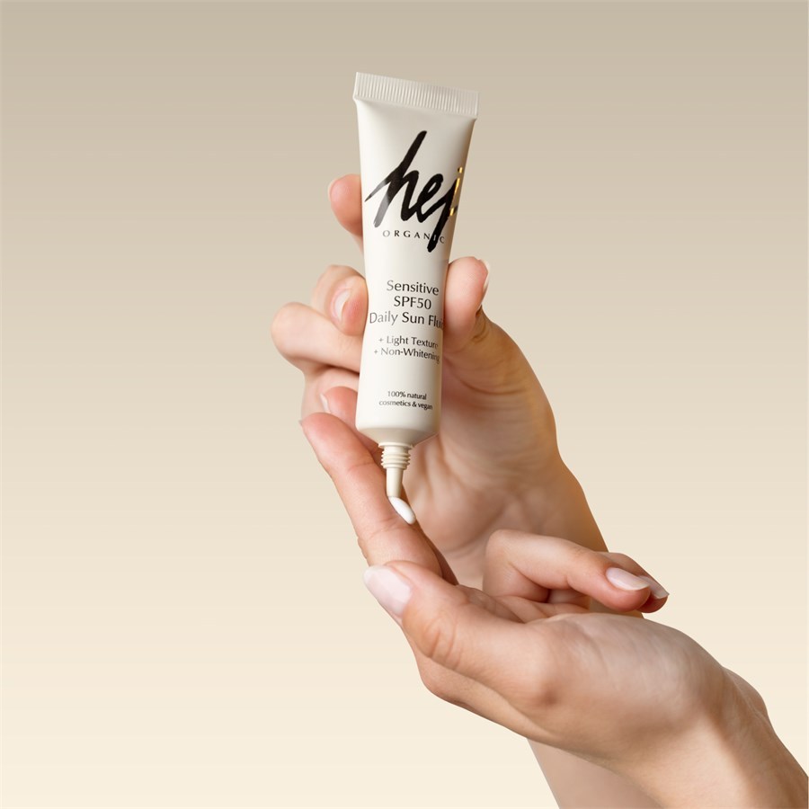 Hej Bio-Sunscreen Sensitive SPF 50 ikdienas saules aizsargkrēms - 30 ml