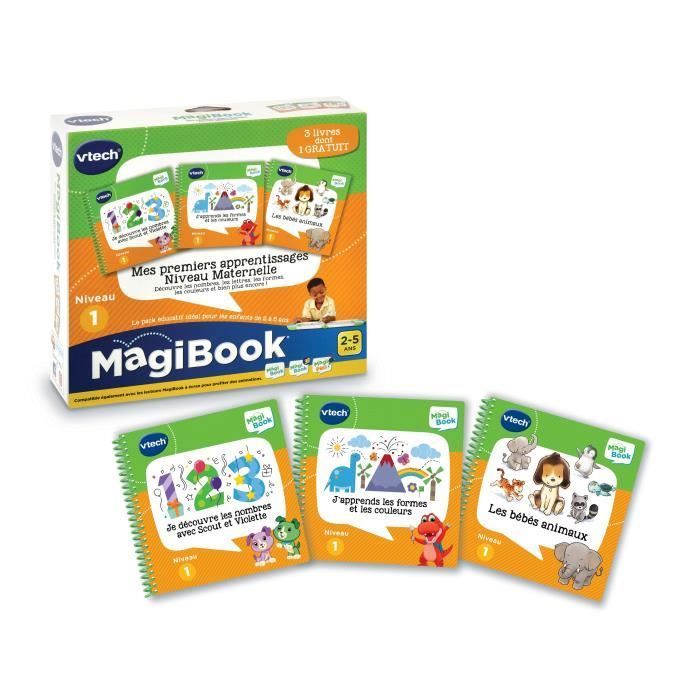 VTECH - Magibook Interaktiivinen kirja - Oppimistoimintani - Esikouluikäisille