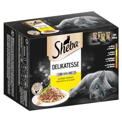 Sheba Pouches Select Slices 48 x 85 g