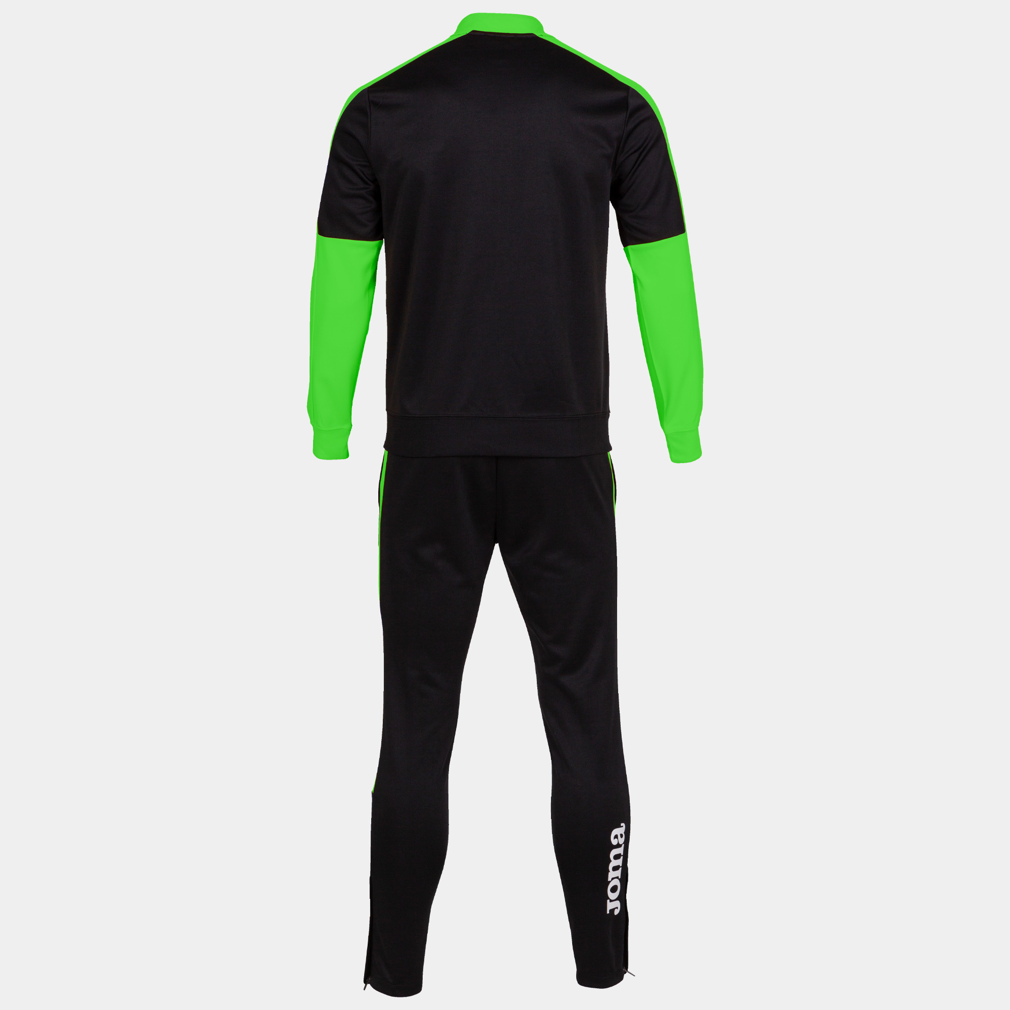 Chándal Joma Eco Championship Zwart Groen Fluor