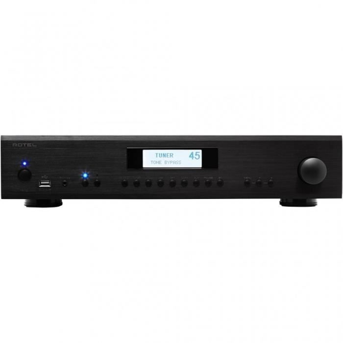 Amplificateur HiFi Rotel A12 - Stéréo, Bluetooth, 60W, Noir