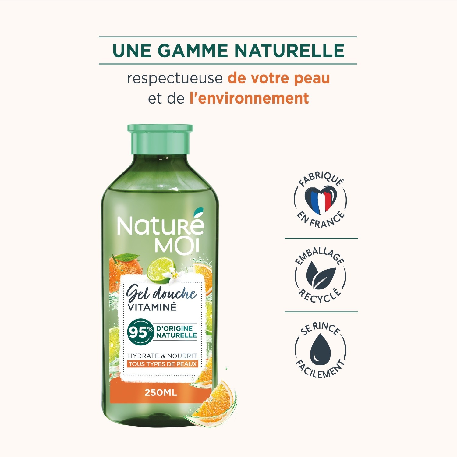 Naturé Moi Gel douche Vitaminé