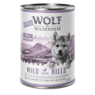 Little Wolf of Wilderness Saver Pack 24 x 400g