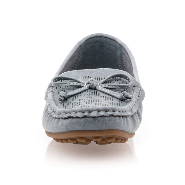 Blaue Damen-Loafer/Bootsschuhe