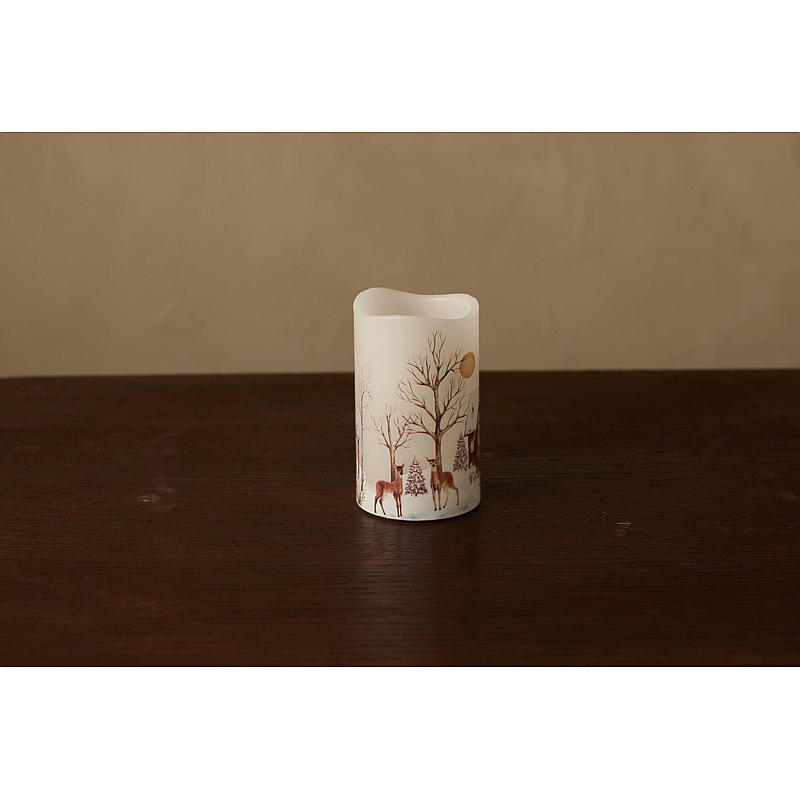 Vie Selected Cube-lampe 12,5 cm ø 7,5 cm LED-vokstrykktimer