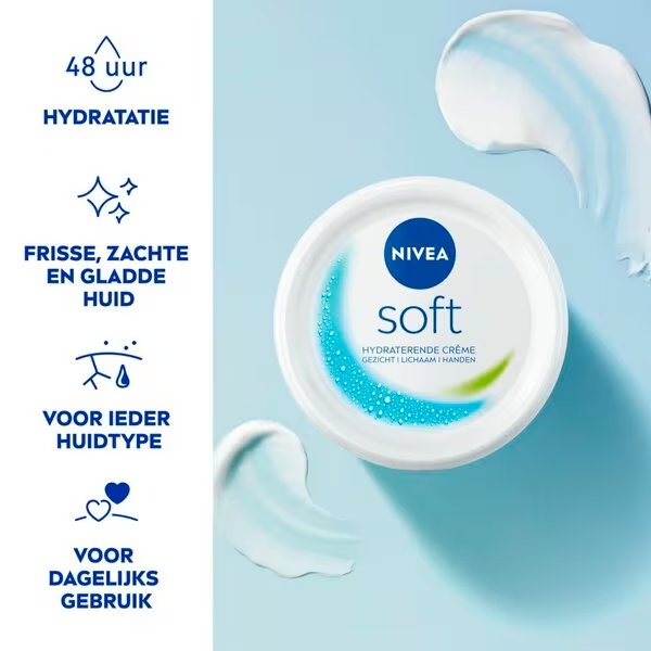 NIVEA Soft vlažilna krema<br>300 ml