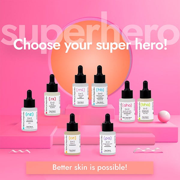 Ser cu acizi glicolici, lactici și mandelici 20% | 30 ml