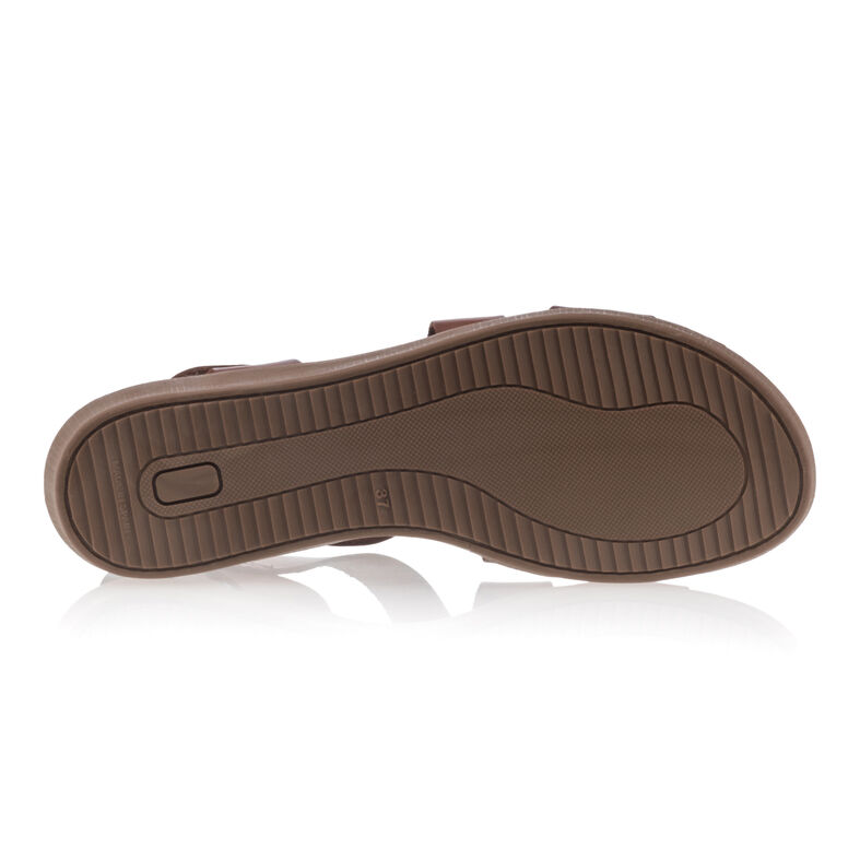 Brune sandaler / sko med åpen tå til dame