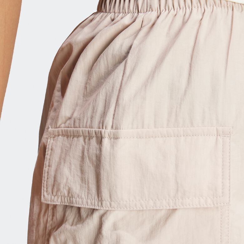 Kurze Cargohose mit 3 Streifen, Sommerglanz
