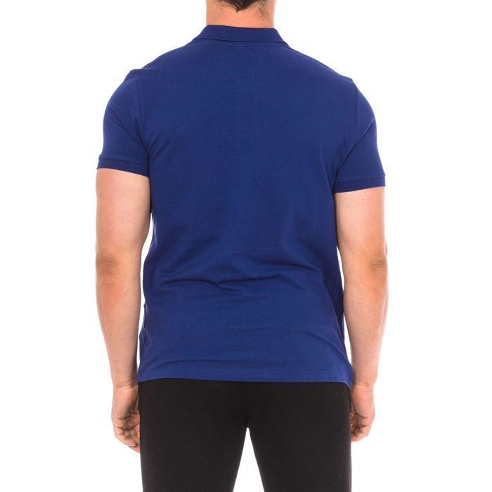 Men's short-sleeved polo shirt 67940 - Blue