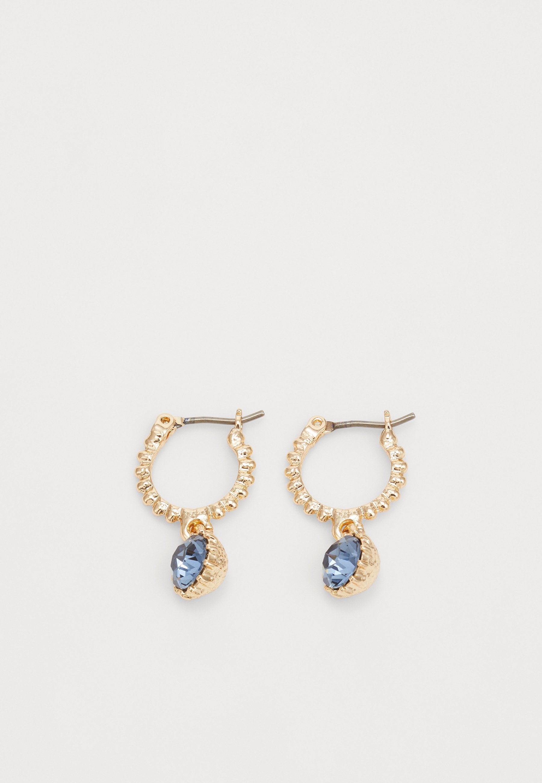 Marchesa HOOP DROP - Náušnice - zlatá/modrá