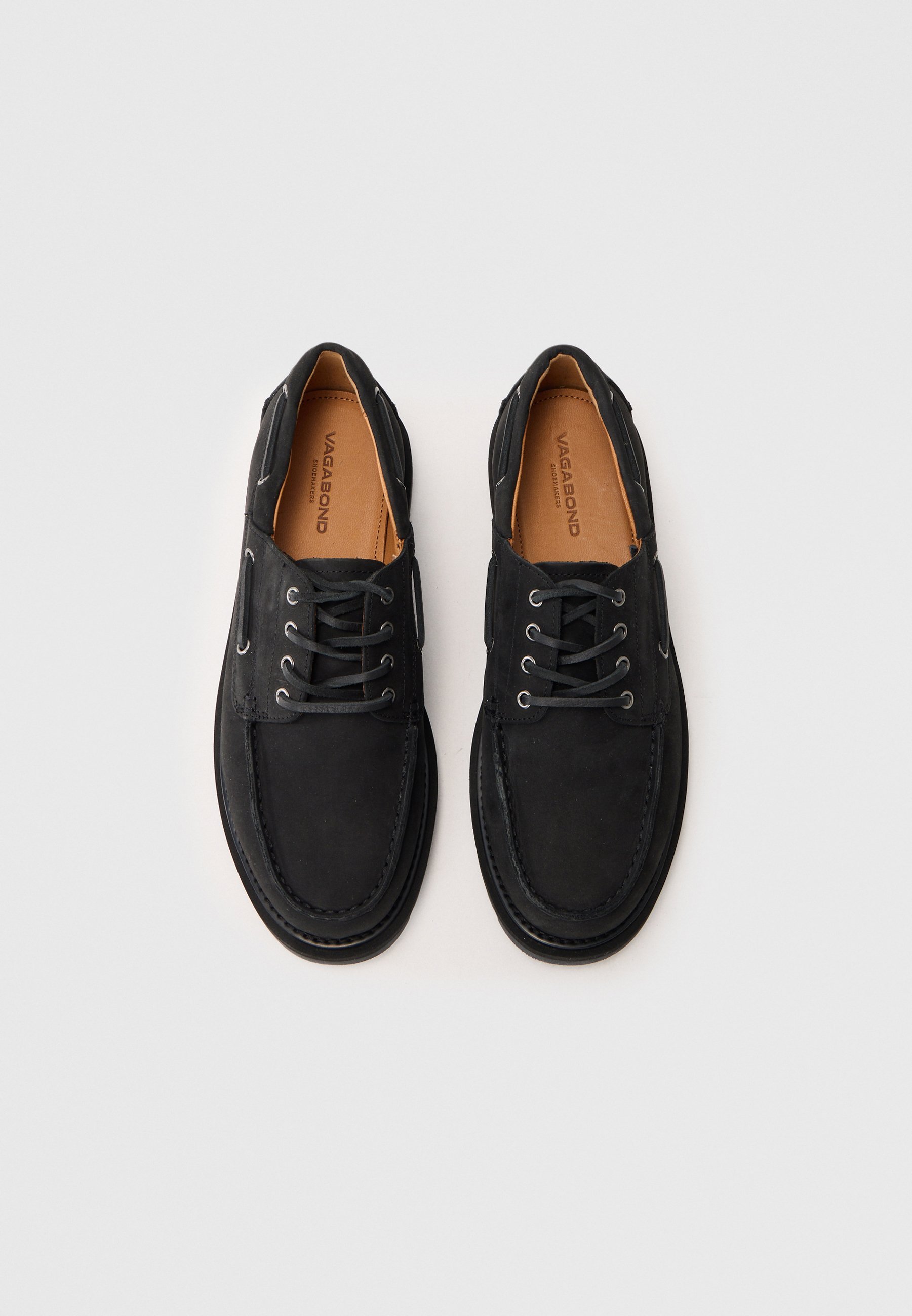 Vagabond JAY - Chaussures bateau - noires