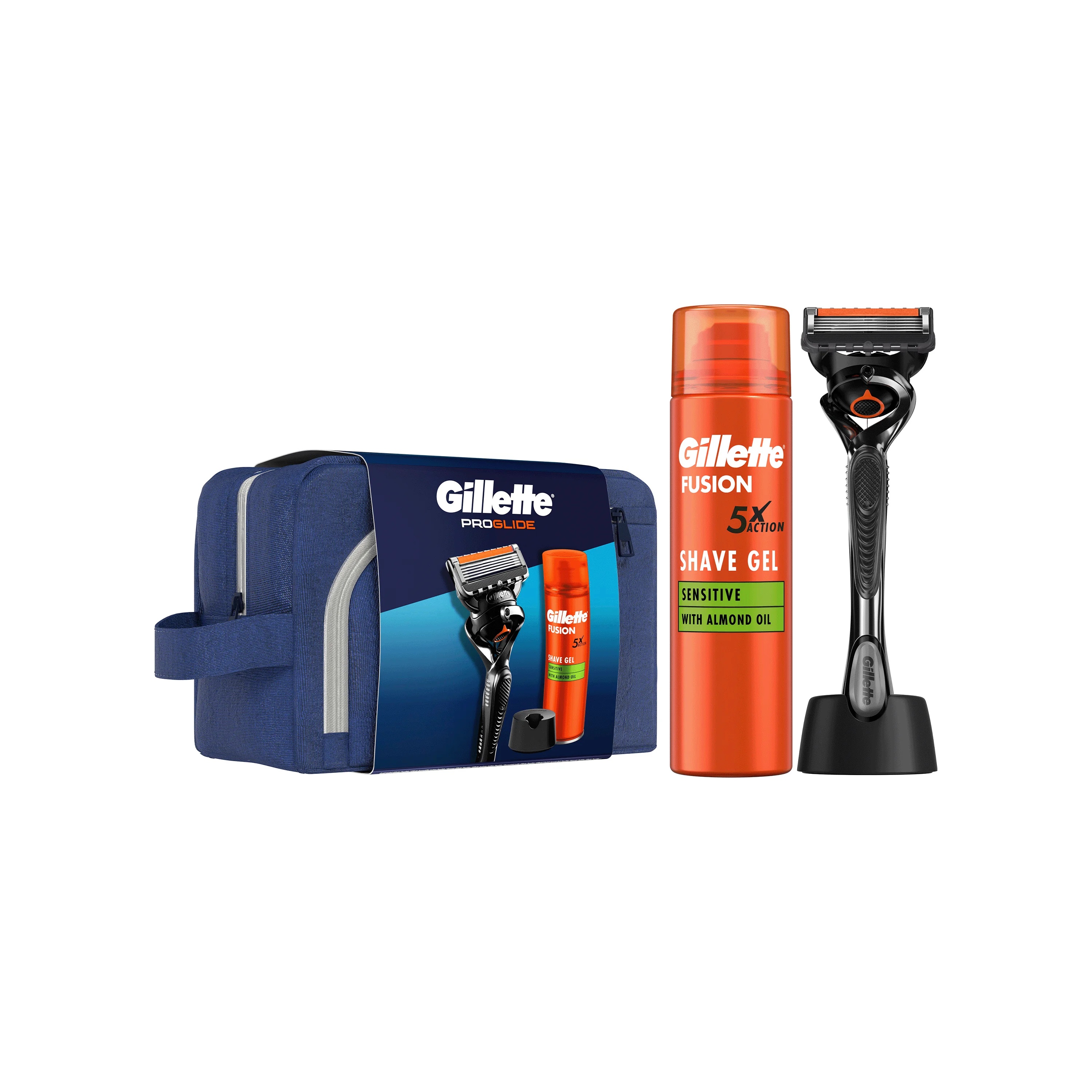 GILLETTE El set de viaje Gillette Proglide captura cada barba