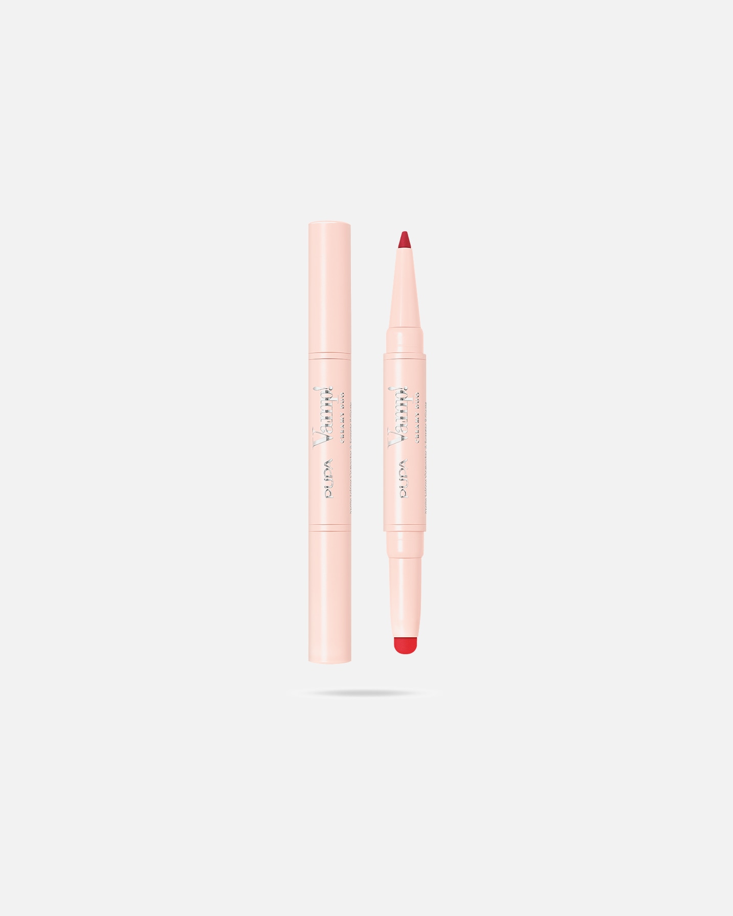PUPA Milano Lipliner Vamp! Cremiges Duo: Lippenstift und Lipliner – 10 g