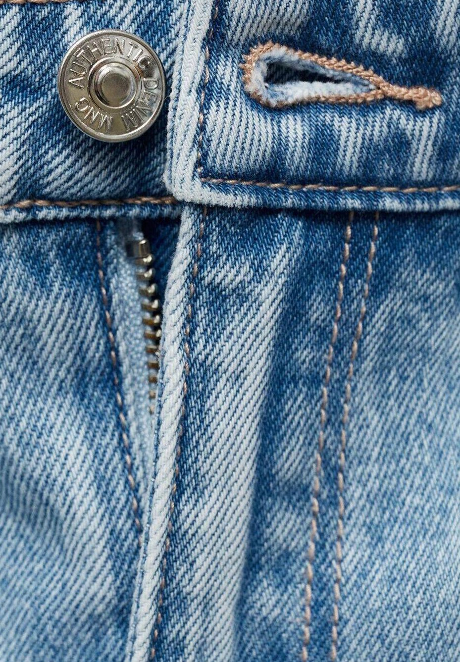 Mango Kids TEEN - Rechte jeans - lichtblauw