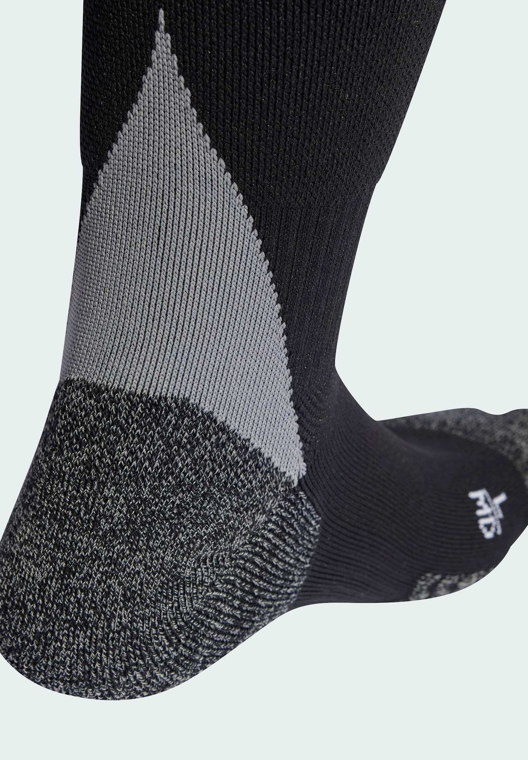 adidas Performance 24 AEROREADY FOOTBALL - Kniehoge sokken - zwart grijs wit