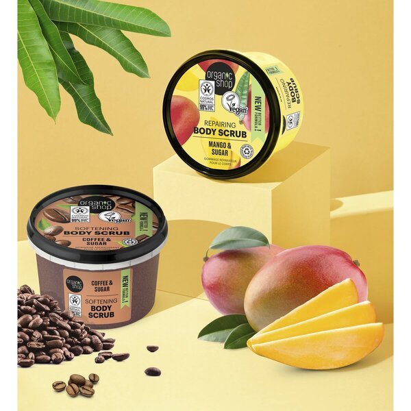 Organic Shop omekšavajući piling za tijelo s okusom kafe i šećera<br>250ml