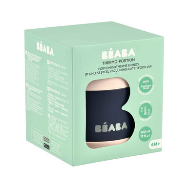 Béaba Thermo-Portion Acero Inoxidable Azul Nocturno Termo-Isotérmico Acero Inoxidable Azul Oscuro 1 unidad 1 unidad