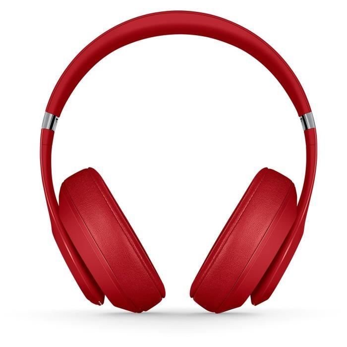 Fones de ouvido Beats Studio3 Wireless Over-Ear - Vermelho