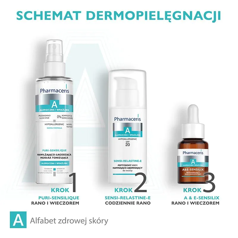 Pharmaceris A Sensi-Relastine-E Peptydowy krem napinająco-ujędrniający SPF 20