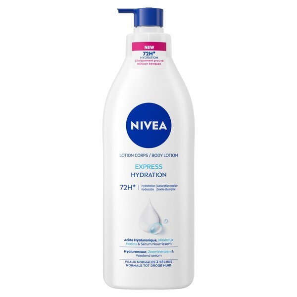 NIVEA Express hidratantni losion za tijelo s pumpicom 400 ml - Normalna do suha koža