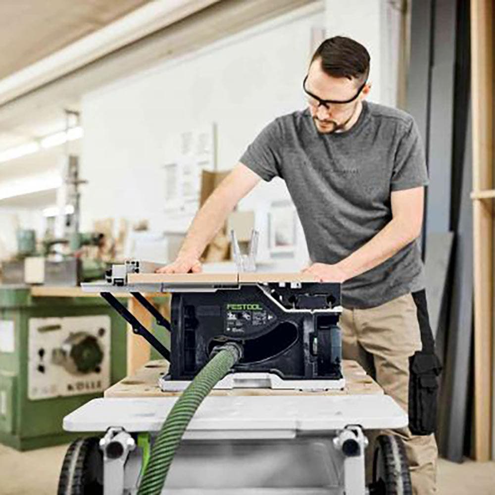 FESTOOL CSC SYS 50 18 V 168 mm Serra sem fio Systainer 5.2 Ah Bluetooth Conjunto 577376