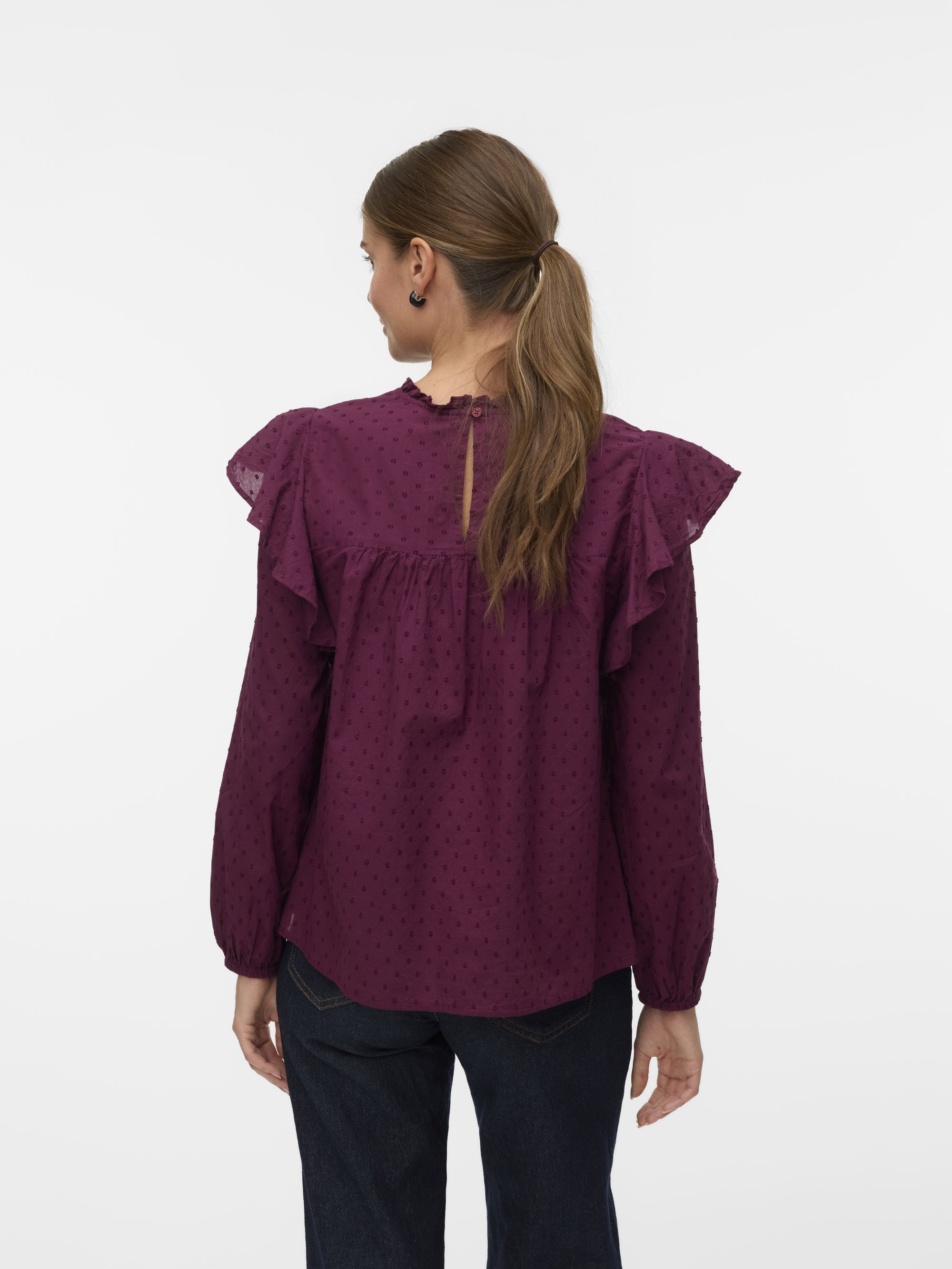 Vero Moda VMTRINE - Bluse - winetastingVero Moda