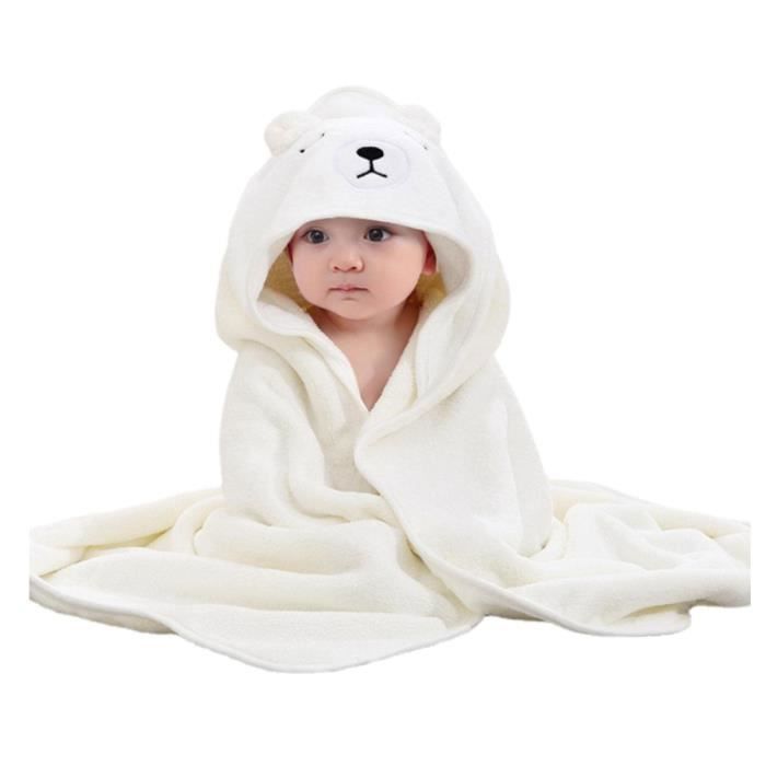 Toalla de baño con capucha para bebé, capa de baño con capucha para bebé, toalla de baño súper absorbente, etiqueta para toalla de baño de bebé
