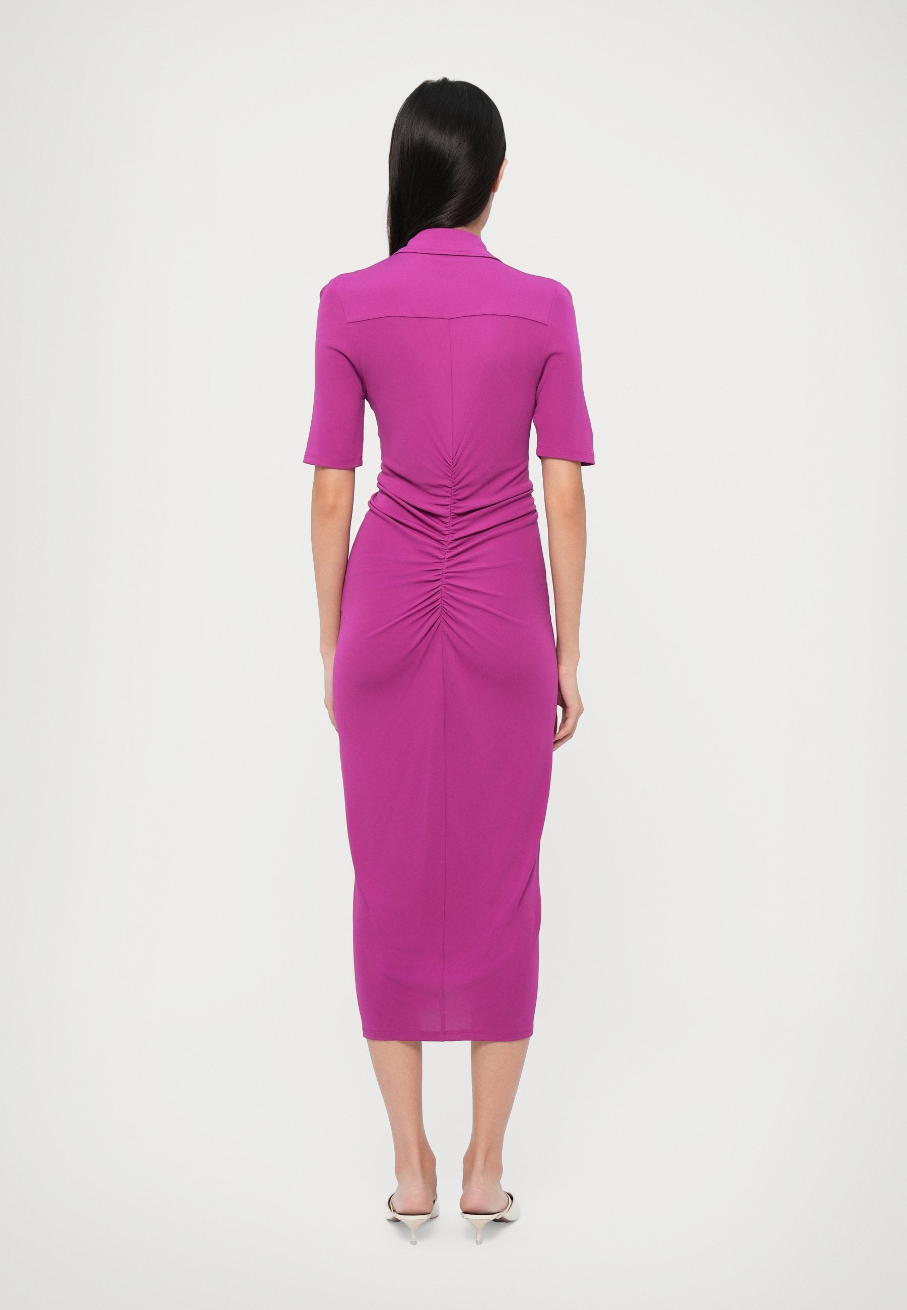 Robe ZOEY de Diane von Furstenberg - Robe en jersey - pourpre vin