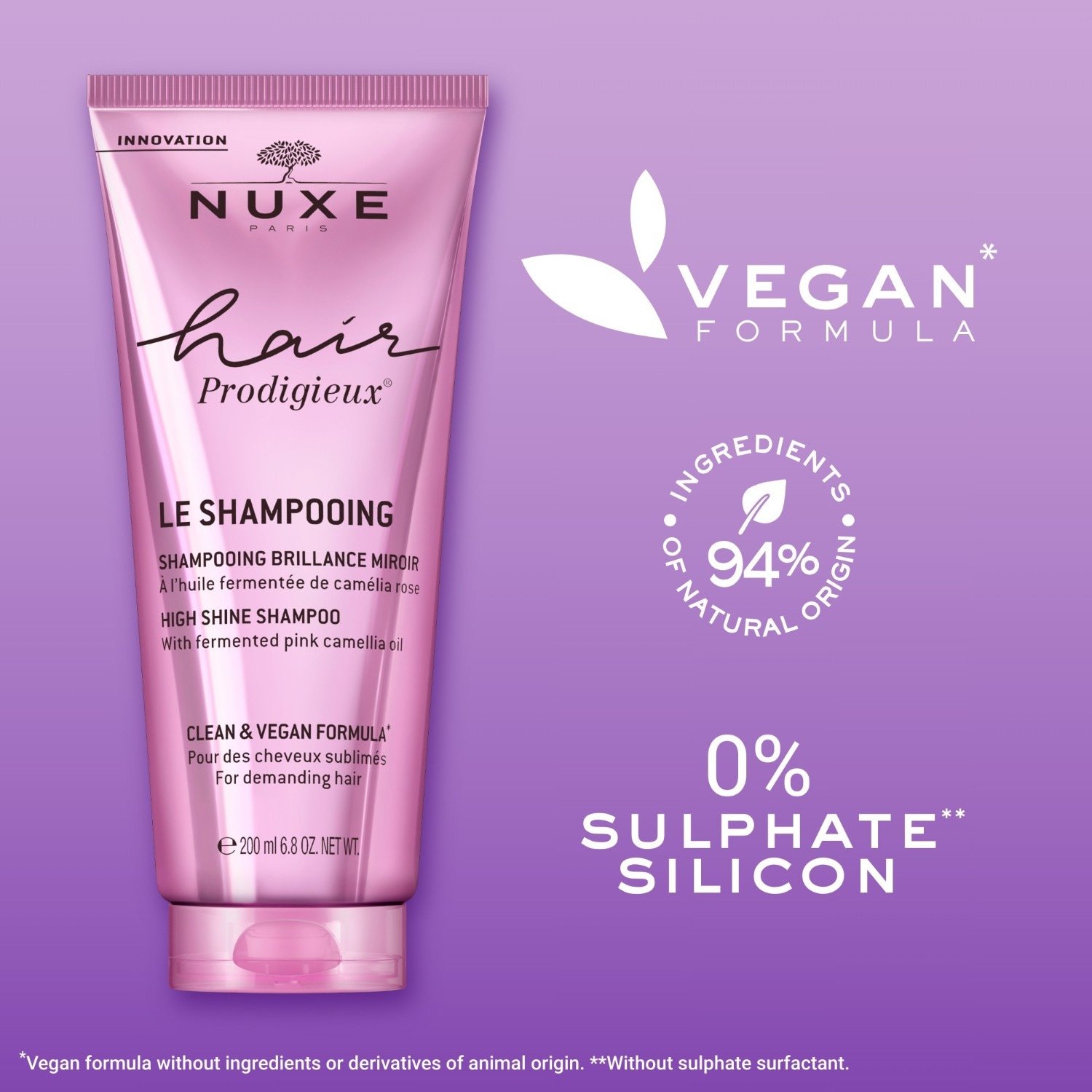 НУКСЕ Хаир Продигиеук® шампон за висок сјај - 50 мл